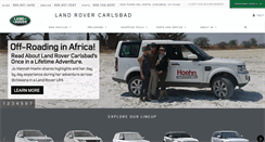 Desktop Screenshot of carlsbadlandrover.com